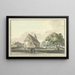 Kapelle in Het Loo - Jan de Beijer — gerahmtes Bild an der Wand