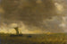 Szene eines Mündungsufers mit der Ankunft einer Böe und Weyschuits, die ihre Segel senken - Jan van Goyen — Ansicht des Kunstwerks