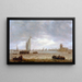Embouchure de la Meuse - Jan van Goyen — gerahmtes Bild an der Wand