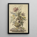 Blumenstrauß in einer Vase mit einer Nelke vor - Jan van Huysum — gerahmtes Bild an der Wand