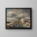 La porte Heiligeweg à Amsterdam - Jan van Kessel — gerahmtes Bild an der Wand