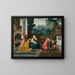 Anbetung der Könige - Jan van Scorel — gerahmtes Bild an der Wand