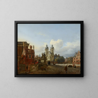Jan van der Heyden - The Church of St Andrew in Dsseldorf.webp