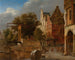 Le Pont-levis - Jan van der Heyden — Ansicht des Kunstwerks