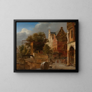 Jan van der Heyden - The Drawbridge.webp