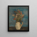 Stillleben mit Blumen - Jankel Adler — gerahmtes Bild an der Wand