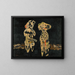Figuren - Jankel Adler — gerahmtes Bild an der Wand