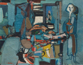 La Poissonnière - Jankel Adler — Ansicht des Kunstwerks