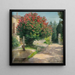 Garten mit Oleander - Jakob Koganowsky — gerahmtes Bild an der Wand