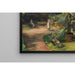Reproduktion des Gemäldes Garten mit Palme und zwei weiblichen Figuren - Max Liebermann