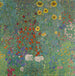 Garten der Bauern mit Sonnenblumen - Gustav Klimt — Ansicht des Kunstwerks