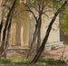 Garten der Akademie der Schönen Künste in Sankt Petersburg - Jan Cigliski — Ansicht des Kunstwerks