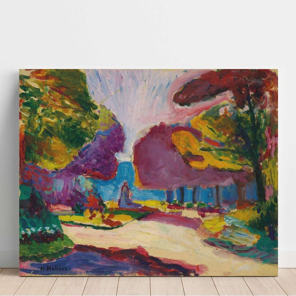 Reproduktion des Gemäldes Garten des Luxembourg - Henri Matisse