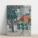 Reproduktion des Gemäldes Garten des Luxembourg - Paris - Samuel John Peploe