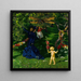 Garten seltsam - Jzef Mehoffer — gerahmtes Bild an der Wand