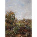 Reproduktion des Gemäldes Garten im rustikalen Stil - Carl Moll
