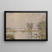 Marais de Hackensack - Jasper Francis Cropsey — gerahmtes Bild an der Wand