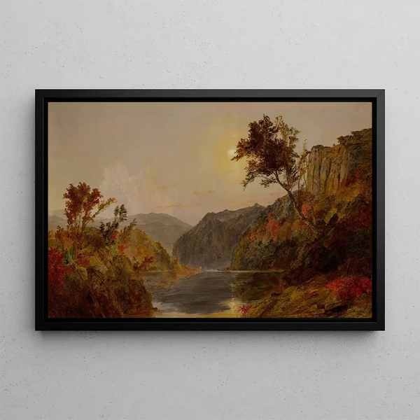 Jasper Francis Cropsey - Hudson River Landscape.webp