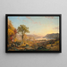 Sommer im Indian Summer - Jasper Francis Cropsey — gerahmtes Bild an der Wand