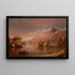 Lac George - Jasper Francis Cropsey — gerahmtes Bild an der Wand