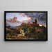 L'Esprit de la guerre - Jasper Francis Cropsey — gerahmtes Bild an der Wand