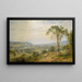 Die Wyoming-Tal - Jasper Francis Cropsey — gerahmtes Bild an der Wand