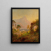 Villa d'Este Tivoli - Jasper Francis Cropsey — gerahmtes Bild an der Wand