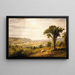Vallée du Wyoming, Pennsylvanie - Jasper Francis Cropsey — gerahmtes Bild an der Wand
