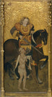 Saint Martin partageant son manteau - Jaume Ferrer — Ansicht des Kunstwerks