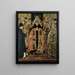 Weihe des heiligen Augustinus - Jaume Huguet — gerahmtes Bild an der Wand