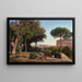 Colosseum vom Palatin - Jean-Achille Benouville — gerahmtes Bild an der Wand