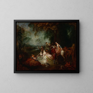 JeanAntoine Watteau - Fete Champetre.webp