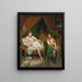 Vorarbeiter - Jean-Augustin Franquelin — gerahmtes Bild an der Wand