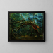 Ein umgestürzter Baum - Jean-Baptiste-Camille Corot — gerahmtes Bild an der Wand
