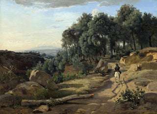 JeanBaptisteCamille Corot - A View near Volterra.webp