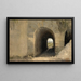 Auteuil Gemälde, eine gewölbte Passage - Jean-Baptiste-Camille Corot — gerahmtes Bild an der Wand