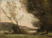 Am Flussufer - Jean-Baptiste-Camille Corot — Ansicht des Kunstwerks