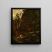 Diane im Bad - Jean-Baptiste-Camille Corot — gerahmtes Bild an der Wand
