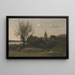 Ennery bei Auvers - Jean-Baptiste-Camille Corot — gerahmtes Bild an der Wand