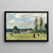 Faneuses Ville-d'Avray - Jean-Baptiste-Camille Corot — gerahmtes Bild an der Wand