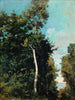 Wald an der Côte de Grâce in Honfleur - Jean-Baptiste-Camille Corot — Ansicht des Kunstwerks
