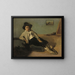 Italienischer Bauernjunge - Jean-Baptiste-Camille Corot — gerahmtes Bild an der Wand