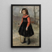 La Petite Pie - Jean-Baptiste-Camille Corot — gerahmtes Bild an der Wand