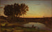 Landschaft mit See und Bootsmann - Jean-Baptiste-Camille Corot — Ansicht des Kunstwerks