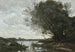 Das mit Heu beladene Boot - Jean-Baptiste-Camille Corot — Ansicht des Kunstwerks