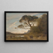 Le grand pin parasol Souvenir d'Italie - Jean-Baptiste-Camille Corot — gerahmtes Bild an der Wand