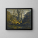 Die Schmuggler - Jean-Baptiste-Camille Corot — gerahmtes Bild an der Wand