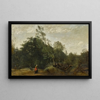 JeanBaptisteCamille Corot - Lisire de bois en Limousin.webp