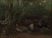 Ziegenmädchen, das neben einem Bach in einem Wald sitzt - Jean-Baptiste-Camille Corot — Ansicht des Kunstwerks