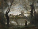 Mantes bei Sonnenuntergang - Jean-Baptiste-Camille Corot — Ansicht des Kunstwerks
